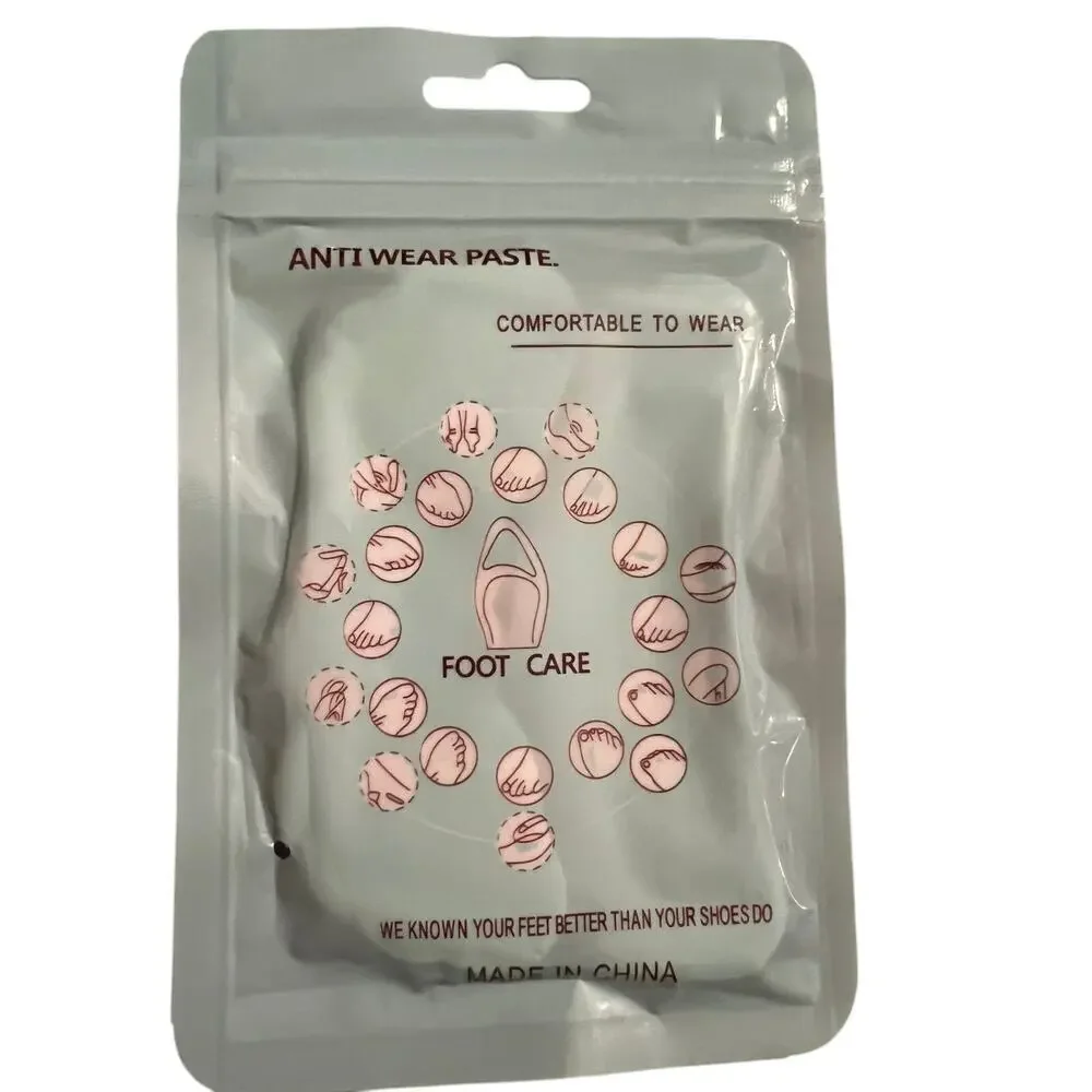 Heel Pads for Shoes That are Too Big, 2Pairs Foamed Cotton